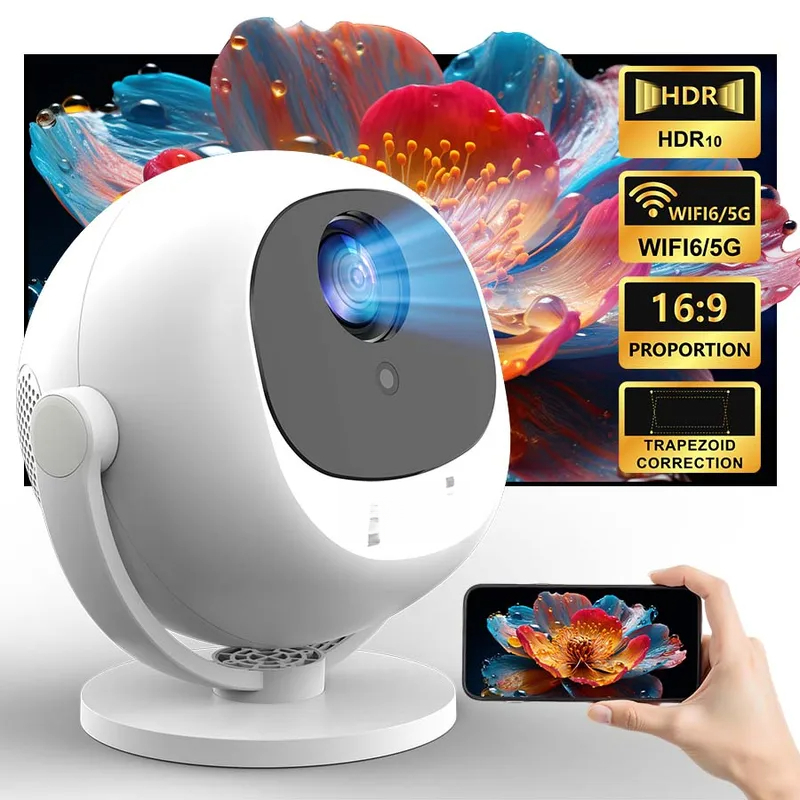 Home Cinema Mini - 4K Mini Projector Portable Ultra HD
