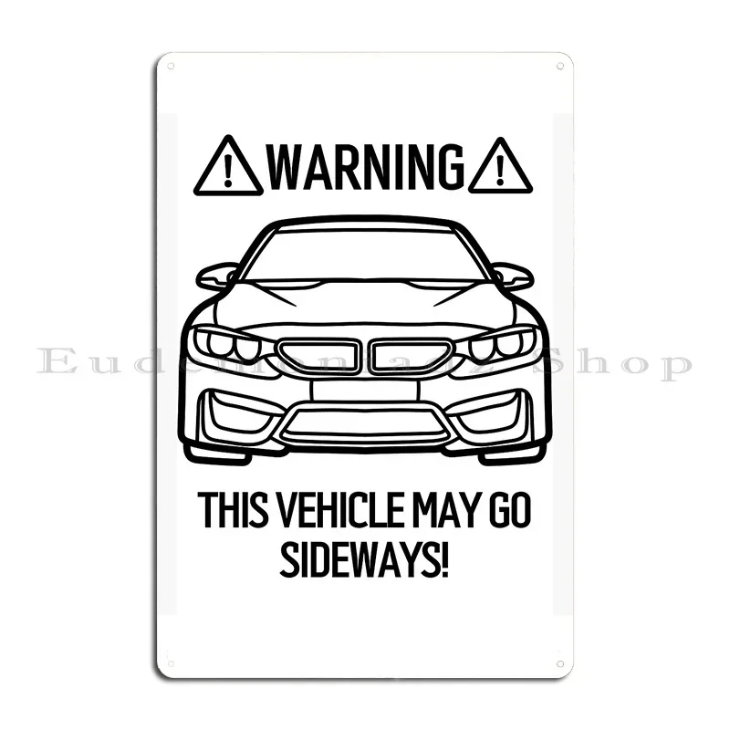 Home Cinema Today - Race Day Warning Metal Plaque Personalized