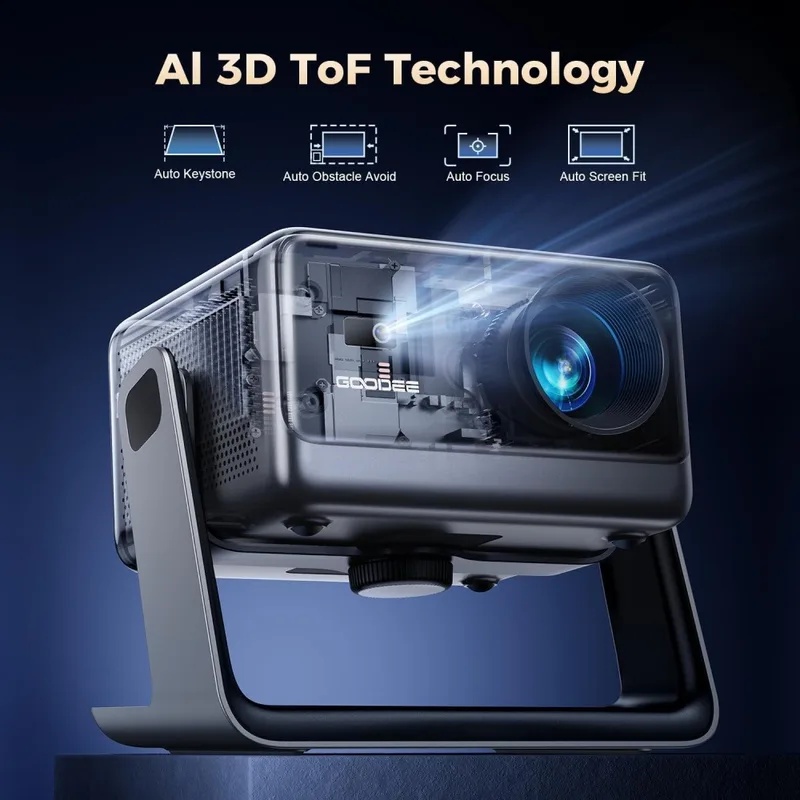 4K Video Projector Wifi Blueto - đánh giá và giá Home Cinema Mini