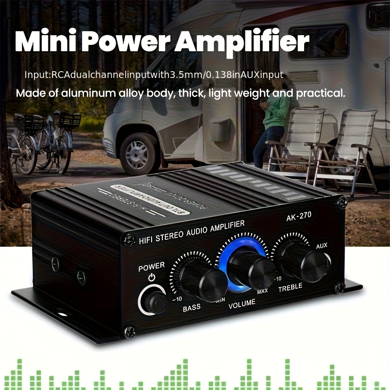 AK-270 HIFI Amplifier Channel  - đánh giá và giá Home Cinema Solution