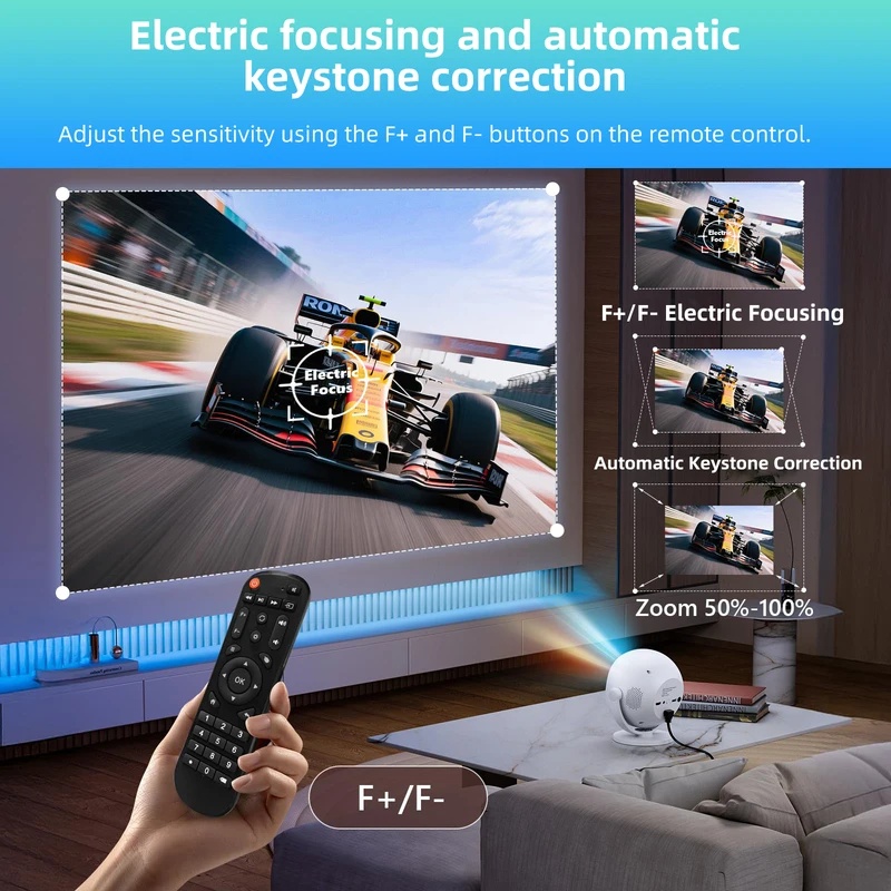 4K Mini Projector Portable Ult - đánh giá và giá Home Cinema Mini