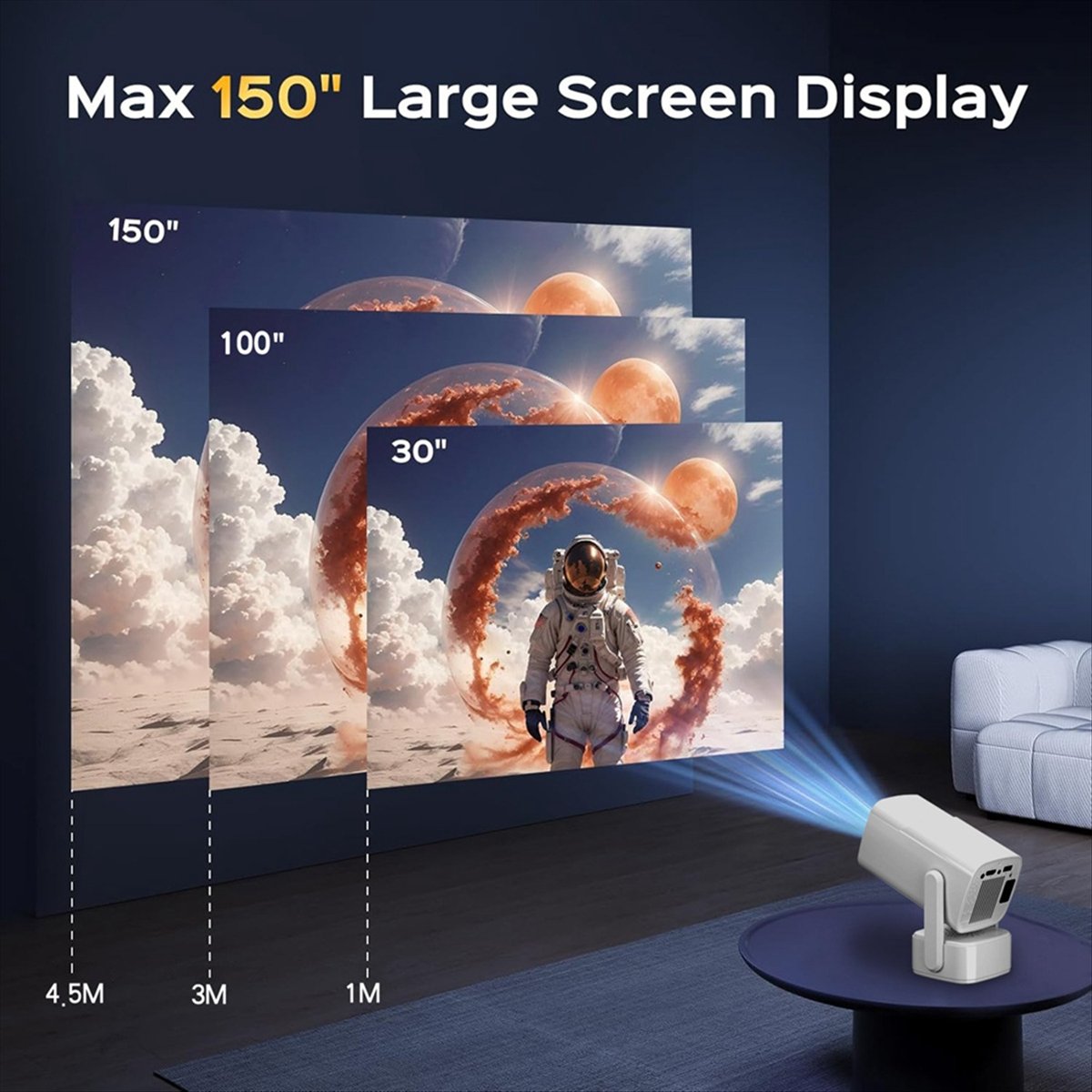 Top Y7S Mini Smart Projector 4 - đánh giá và giá Home Cinema Mini