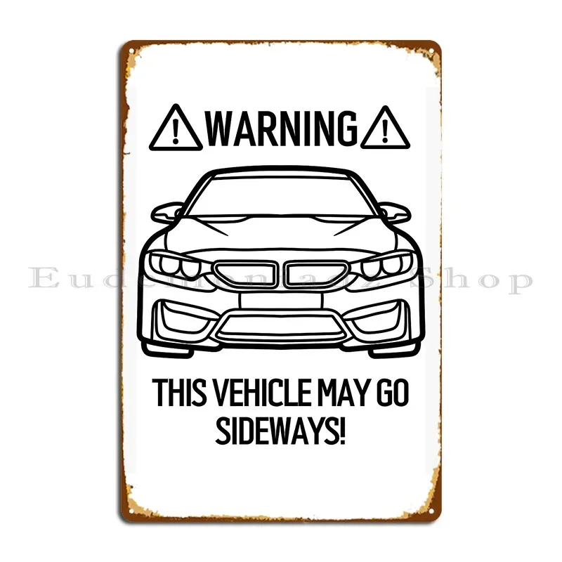 Race Day Warning Metal Plaque  - đánh giá và giá Home Cinema Today