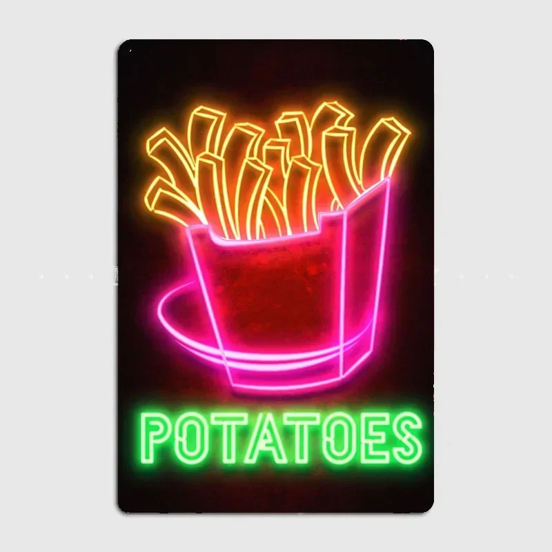 Potatoes Food Neon Sign Retro  - đánh giá và giá Home Cinema Food