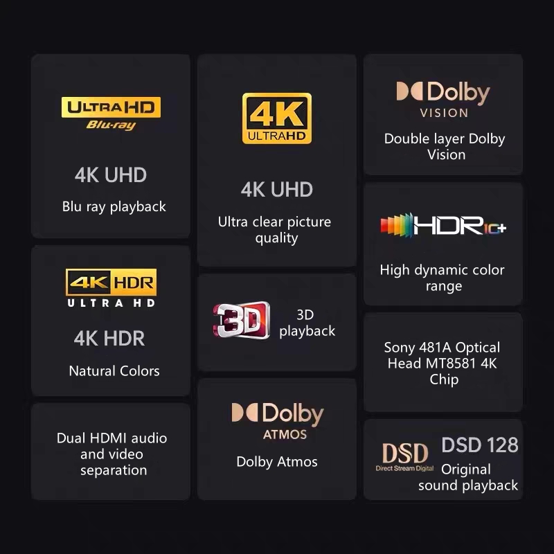 3D HD Channel Dolby Vision DVD - đánh giá và giá Blu Ray Disc Player