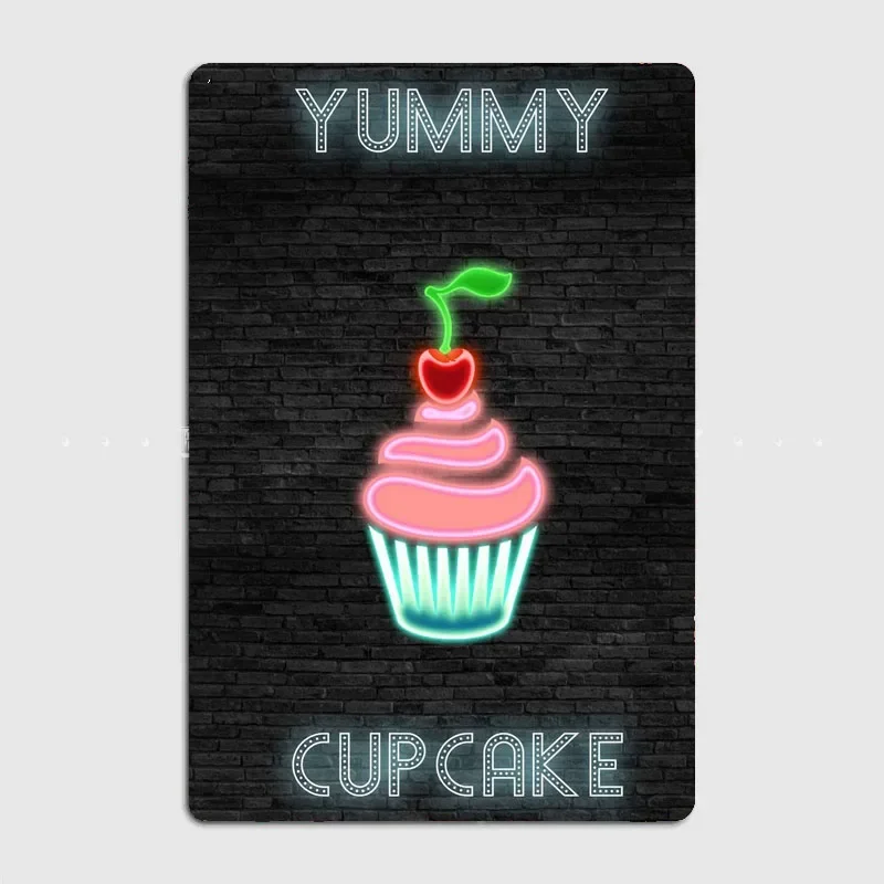 CUPCAKE Food Neon Sign Metal S - đánh giá và giá Home Cinema Food