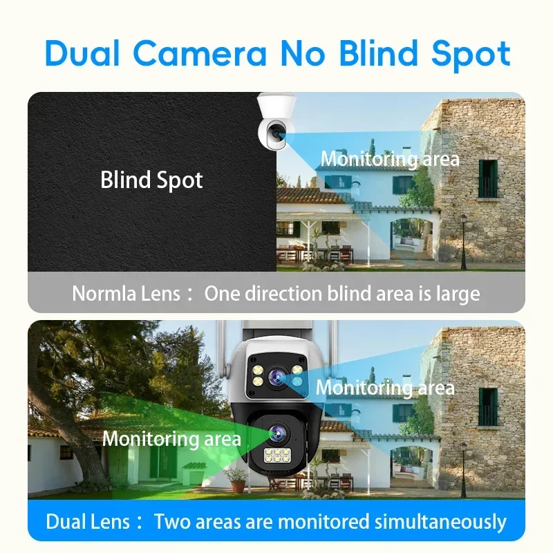 8MP 4K WIFI IP Camera PTZ Outd - đánh giá và giá Home Cinema Wall Panels