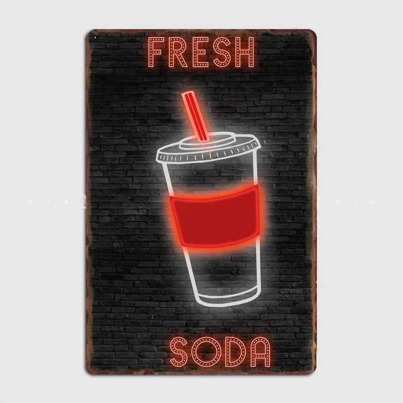 SODA Food Neon Sign Metal Sign - đánh giá và giá Home Cinema Food