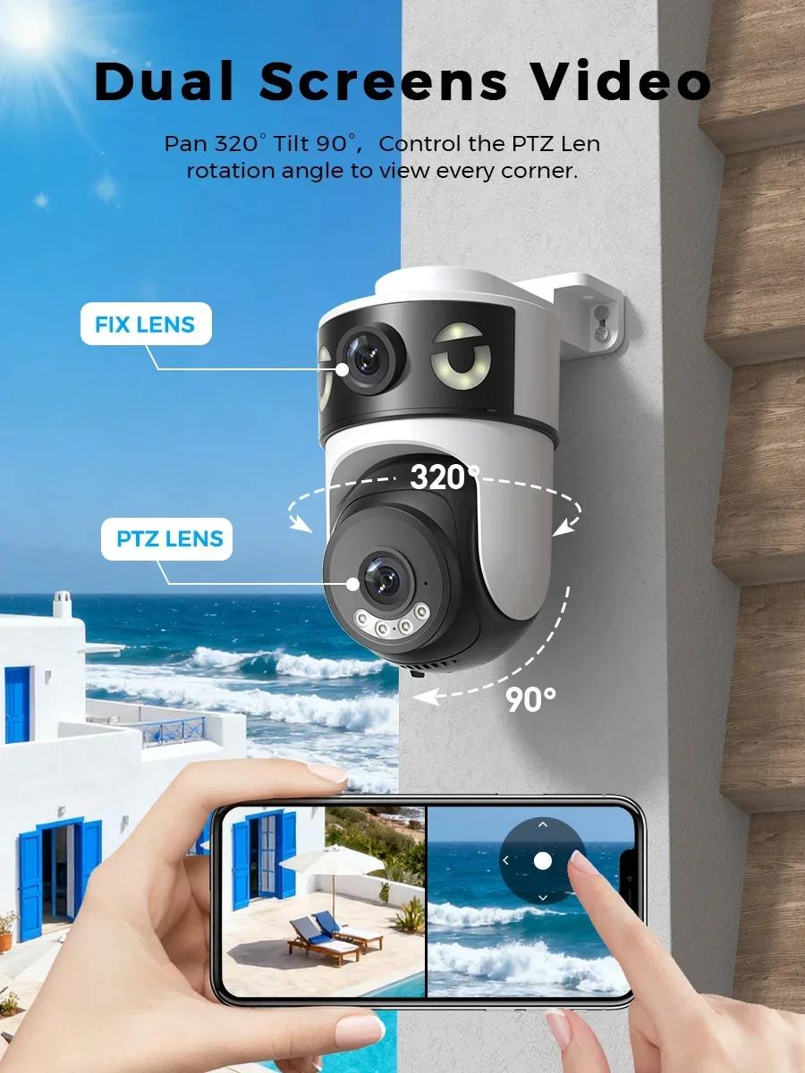 10MP 5K Dual Lens Dual Screens - đánh giá và giá Home Cinema Wall Panels