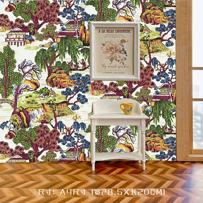 Dollhouse Wallpaper Sticker Ob - đánh giá và giá Home Cinema Wallpaper