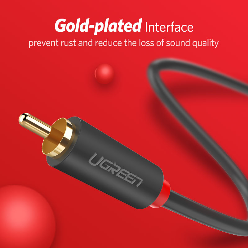 UGREEN 2RCA Ra 2 Đầu RCA Đực C - đánh giá và giá Home Cinema Solution