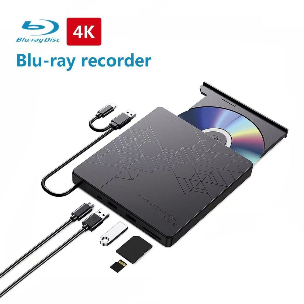 5-in-1 External Blu-ray Drive， - đánh giá và giá Blu Ray Disc Player