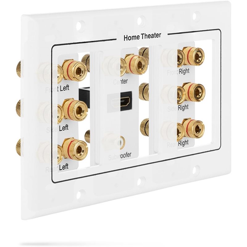 DT17 3-Gang Surround Sound Spe - đánh giá và giá Home Cinema Wall Panels