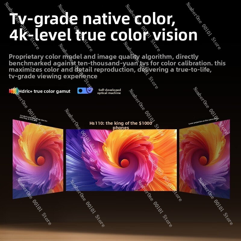Portable Smart HD Projector 10 - đánh giá và giá Home Cinema Mini