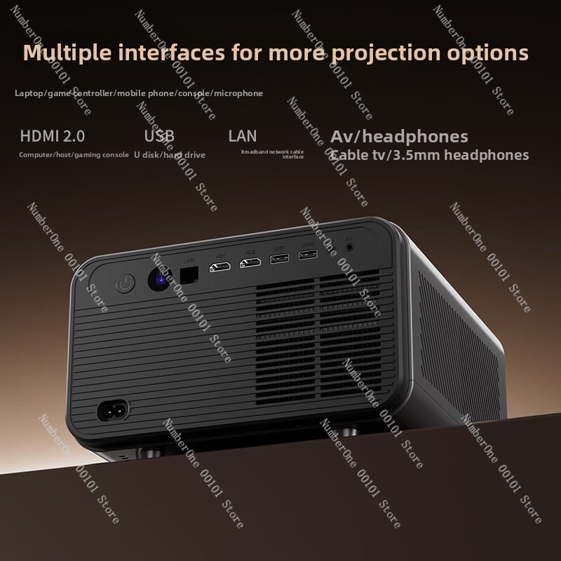 Portable Smart HD Projector 10 - đánh giá và giá Home Cinema Mini