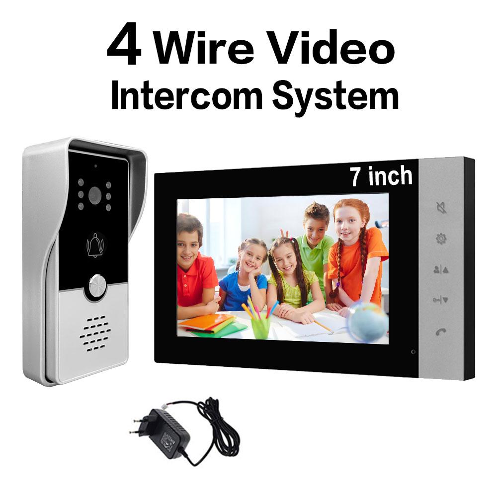 4 Wire 7 Inches Wired Video Do - đánh giá và giá Home Cinema Wall Panels