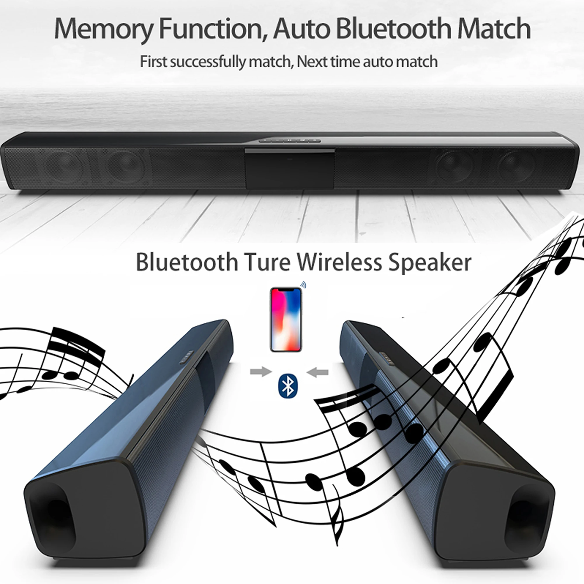 40W High Power Soundbar for TV - đánh giá và giá Home Cinema Pc