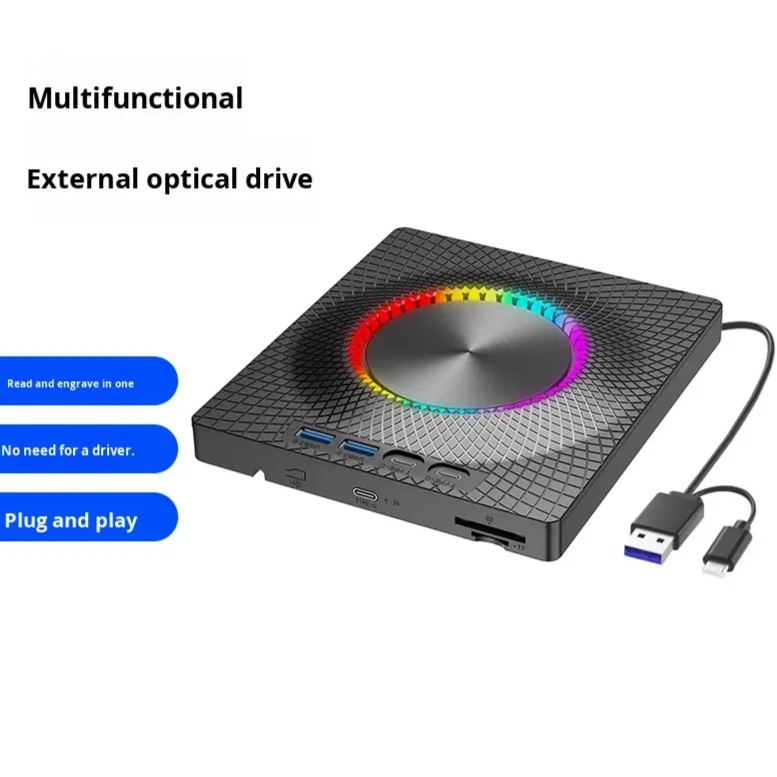7 in 1 USB3.0&Type C CD DVD Pl - đánh giá và giá Blu Ray Disc Player