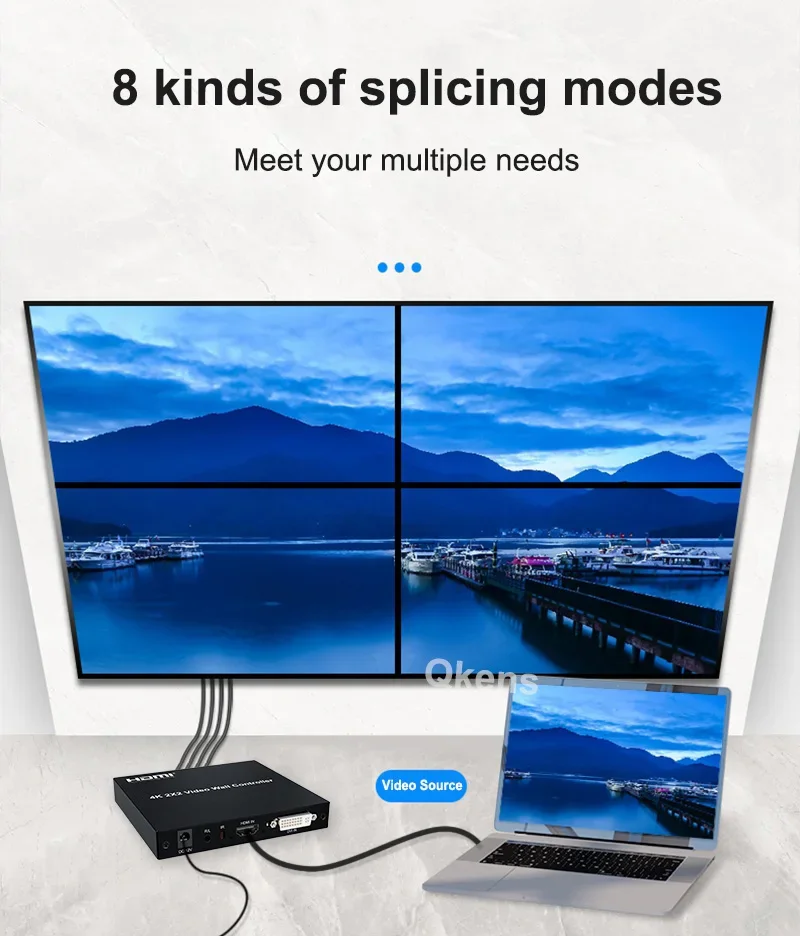 4K 2x2 HDMI TV Wall Controller - đánh giá và giá Home Cinema Wall Panels