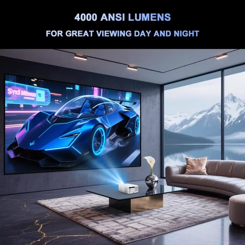 D10S Projector 4K V660 Chip 3+ - đánh giá và giá Home Cinema Mini