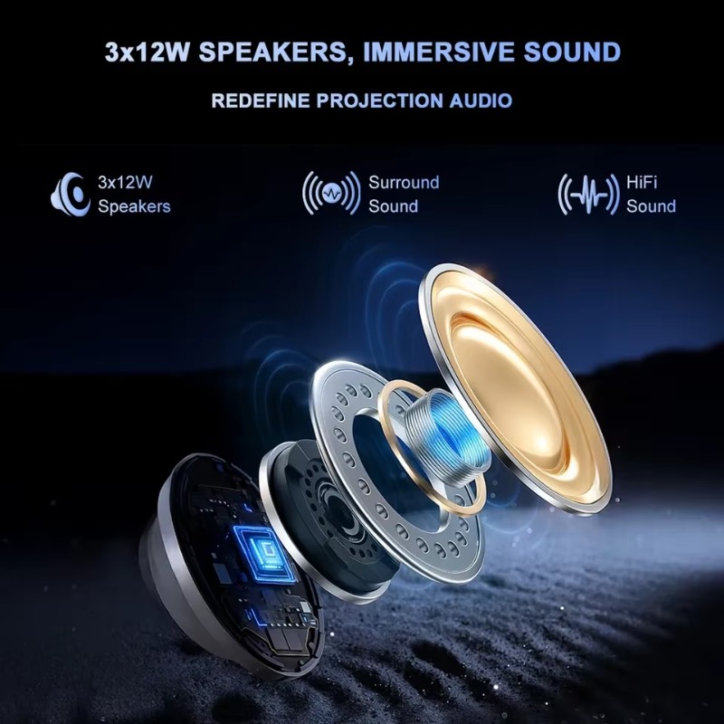 D10S Projector 4K V660 Chip 3+ - đánh giá và giá Home Cinema Mini