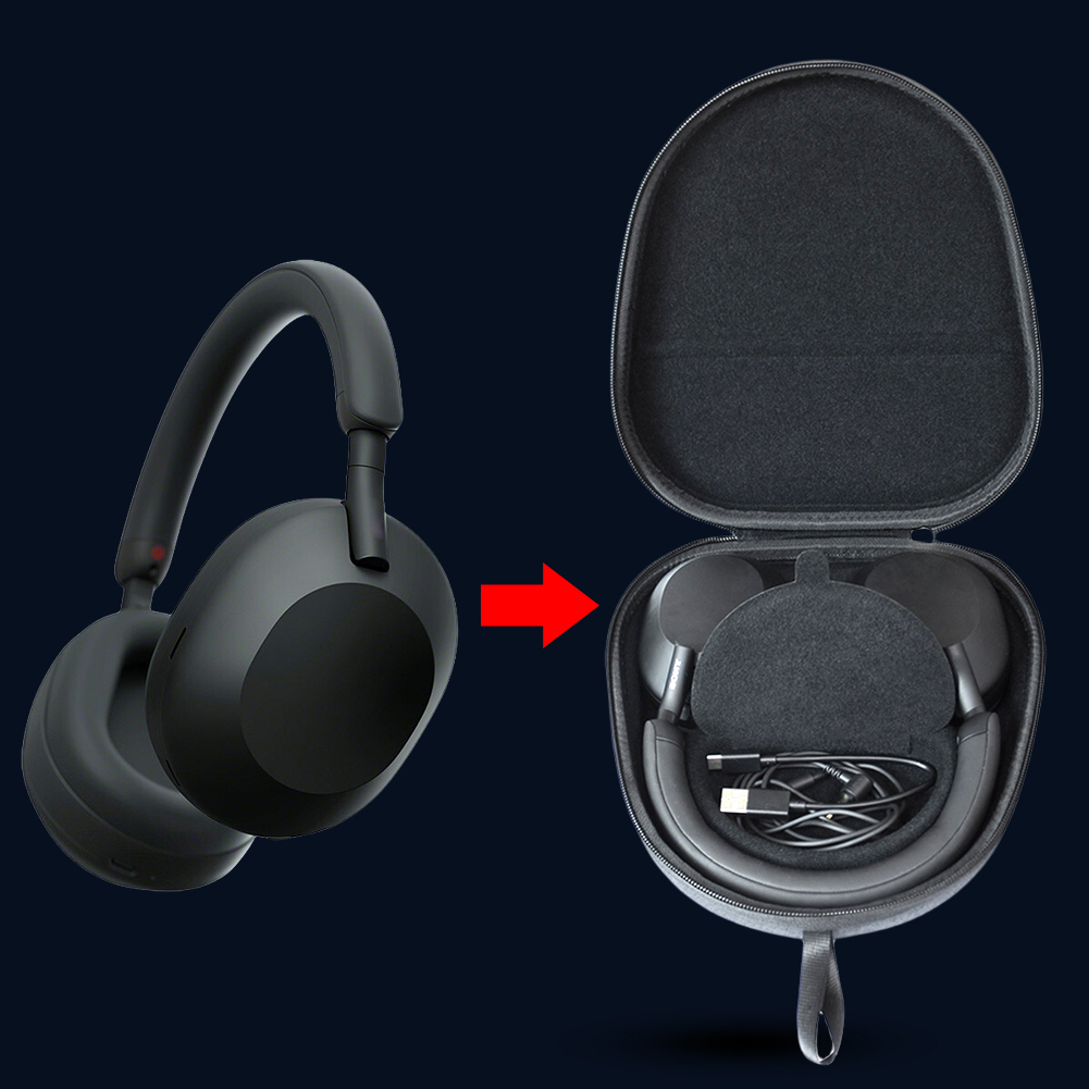 Protective Hard Case EVA Hard  - đánh giá và giá Sony Headphone Wh-1000Xm5